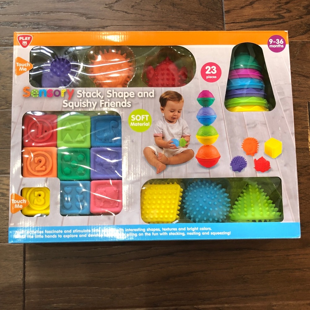 PLAY sensory toys 23 pieces
